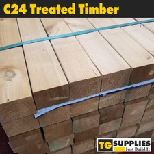 C24 Treated Timber Easy Edge