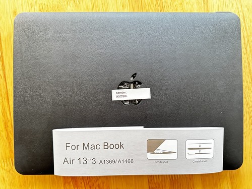 Black hard shell case cover