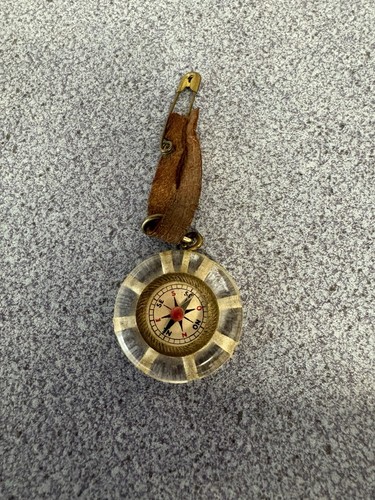 Rare antique fob compass - antique, compass.