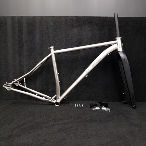 Titanium frame curve 294 - titanium,