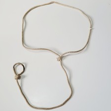 WW2 - JACKKNIFE LANYARD - LANYARD - WWII BRITISH ARMY CORD MILITARY EQUIPMENT 