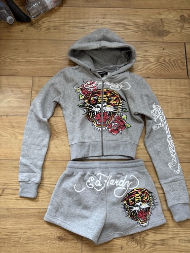 Hardy tracksuit grey small - tracksuit,