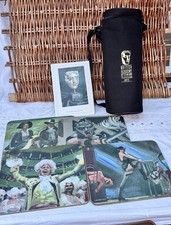BAFTA Champagne Taittinger gift bag champagne Bottle,  Menu + 4x Place mats USED