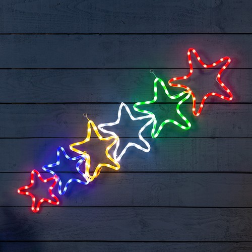 Star rope light outdoor - star,