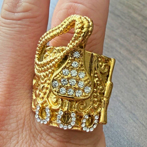 9ct gold filled men - ’s, saddle