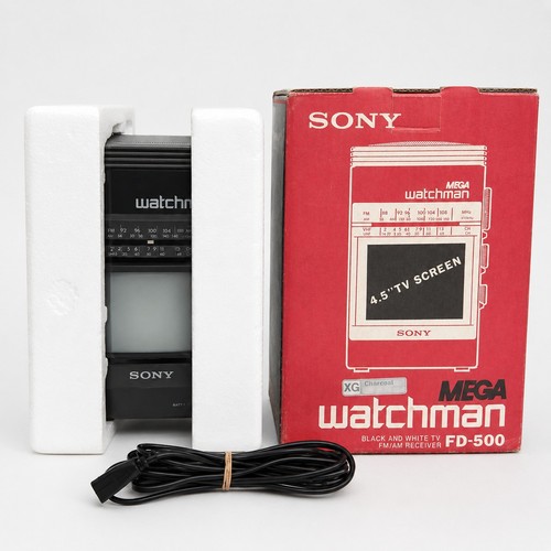 Vintage sony mega watchman - vintage,