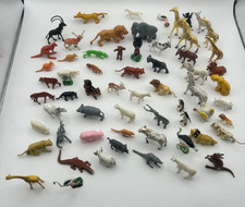 Lot of 60 Plastic Zoo Farm