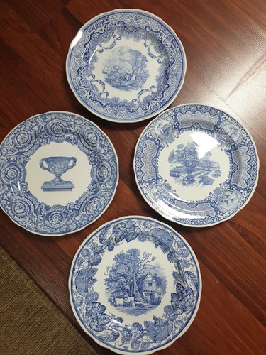 Plates the spode blue - blue, room