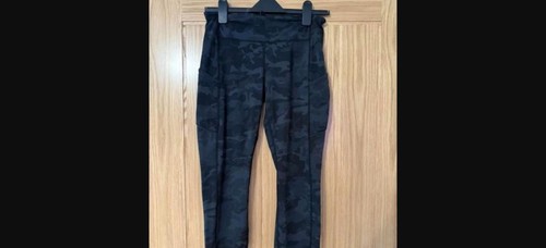 Lululemon black camo wunder - lululemon,