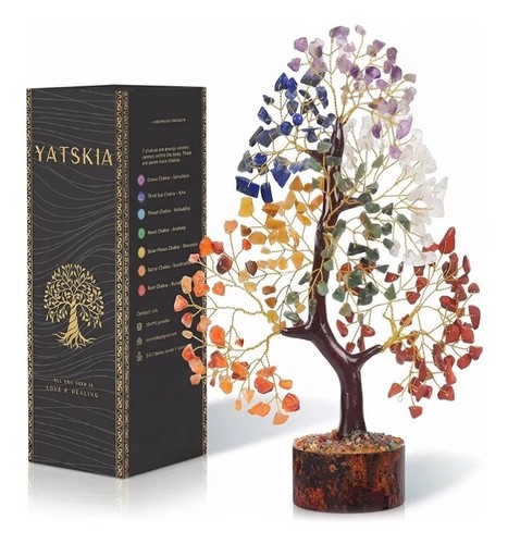 Chakra crystal tree life - 7,