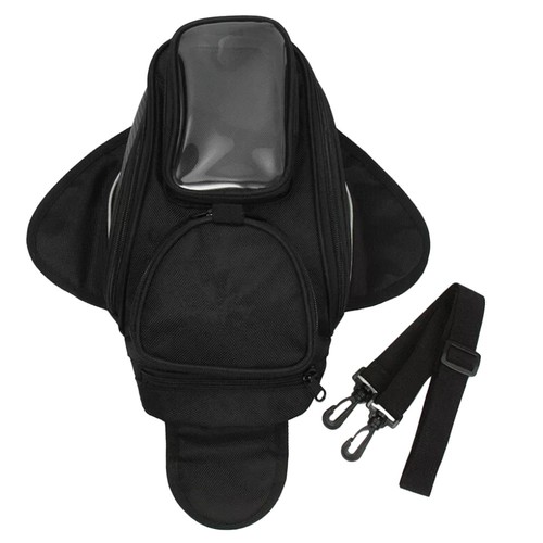 Black motorcycle oil - fuel, tank