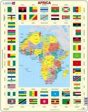Map of Africa Jigsaw -