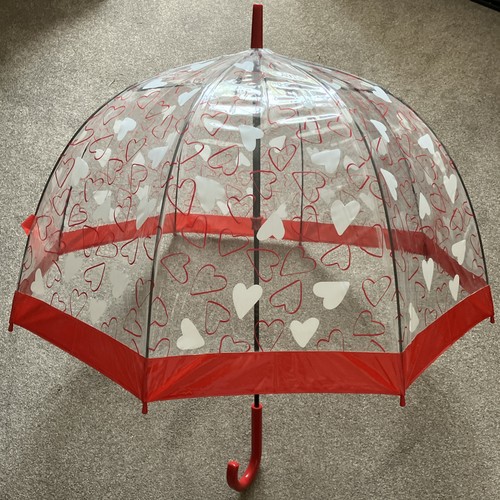 Domed hearts umbrella by - domed,