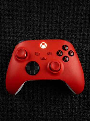 Xbox controller red series s - controller, x/s