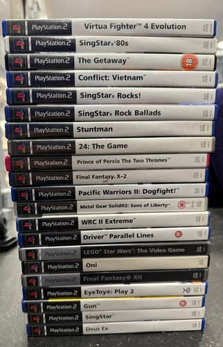 Ps2 games bundle - 21,