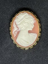 Elegant Cameo Brooch  set in a