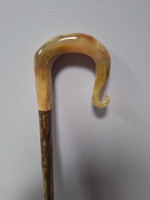 Genuine shepherds crook nose up rams horn 45.5Inch