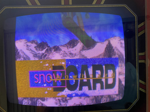 Snow board championship - board,