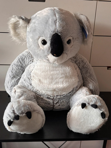 Huge koala plush tags bear