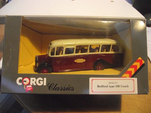 Corgi bedford ob coach - bedford,