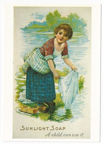 Nostalgia sunlight soap child - nostalgia,