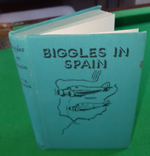 1946 BIGGLES IN SPAIN BY W E JOHNS 1ST REPRINT OF 1ST EDITION HB OUP RAF  *