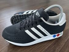 ADIDAS LA Weave Originals Mens Running Trainers, Black/White - Size 6