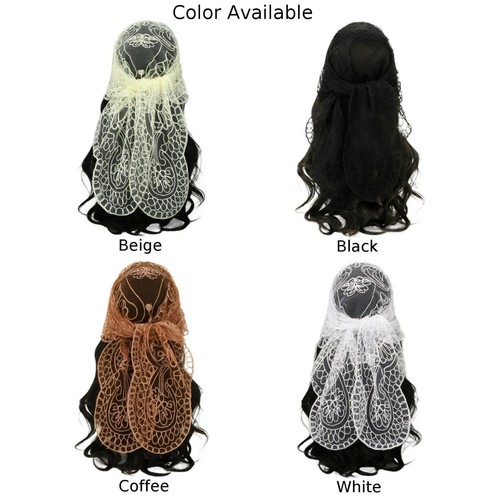 For women triangle scarf - women, lace