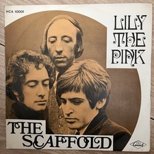 THE SCAFFOLD - LILY THE PINK -  7” VINYL ITALIAN PRESSING.