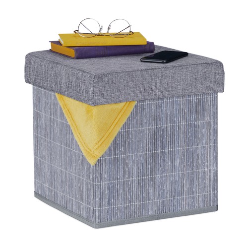 Padded ottoman stool cushioned - ottoman,