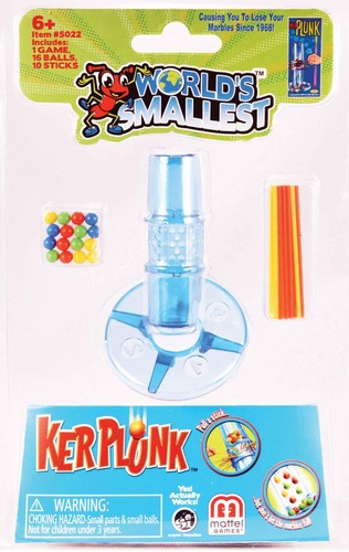 World smallest kerplunk - world's,