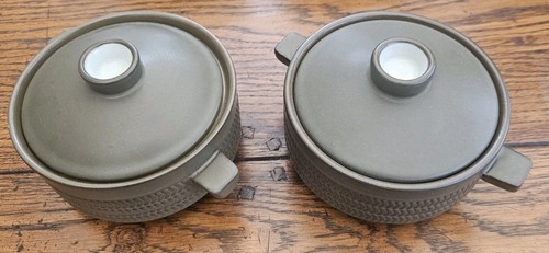 Denby chevron bowls with - bowls,