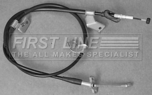 Parking brake cable - cable, fits
