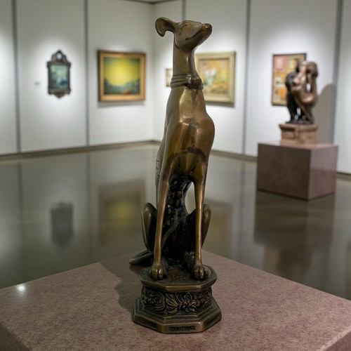 Vintage tall bronze - 10.5”,