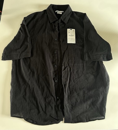 Zara black overshirt - black, –