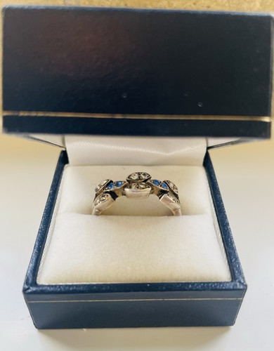 Sterling silver 925 ring - silver, size