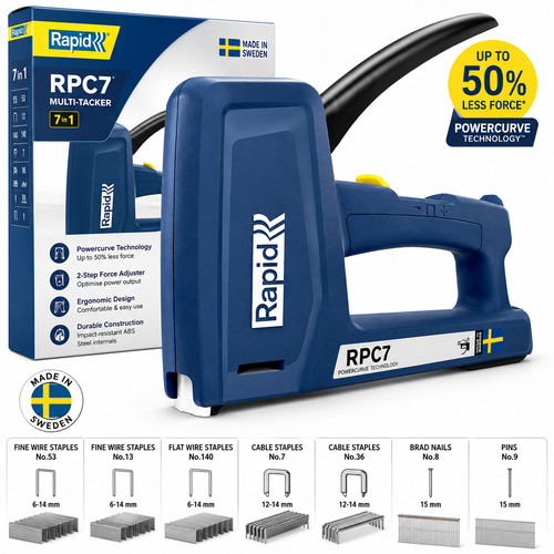 Rapid rpc7 staple gun - staple,