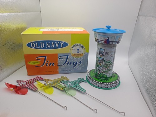 Old navy tin - toys, collectors