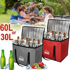 🔥Extra Large Cooling Cooler Cool Bag Box Picnic Camping Food Ice Drink 30L/60L