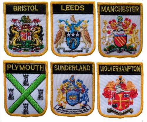 England town city - england, shield