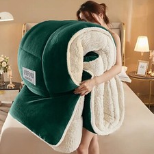 Sherpa Flannel Fleece Blanket