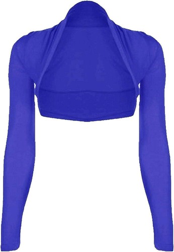 Ladies long sleeve shrug - long,