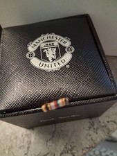 EMPTY  MANCHESTER UNITED CUFFLINK BOX