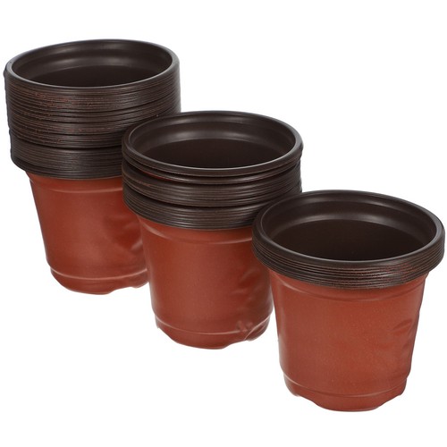 Pcs big flower pot plastic - 50,