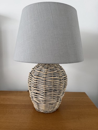 Pair wicker effect table - pair,