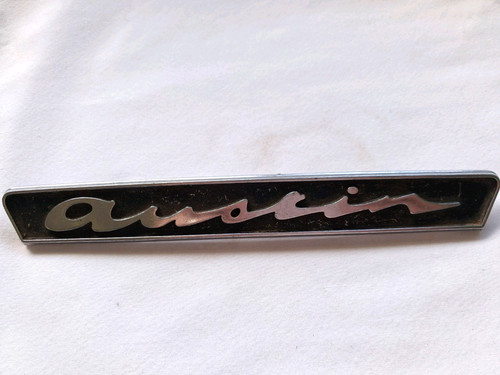 Vintage austin car badge - vintage,