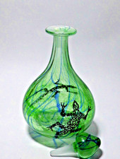 Signed Siddy Langley art glass