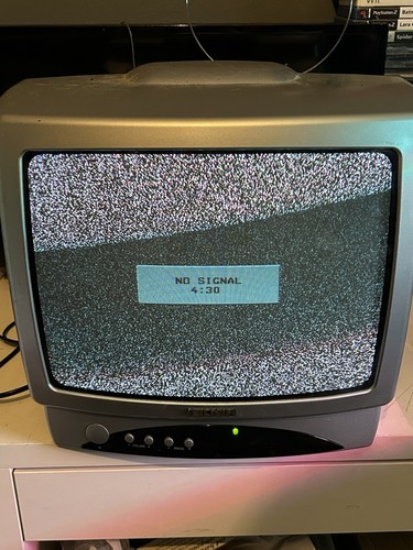Vintage bush 1438sil crt - vintage,