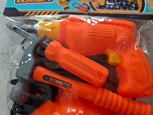 Kids pretend tool set toy - kids,