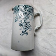 Vintage blue and white transferware design - Azalées style Longwy?